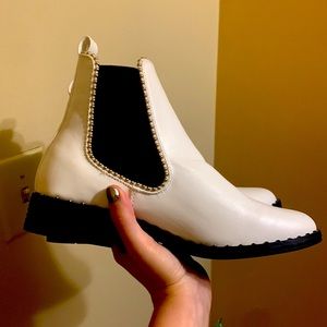 Mock Sam Edelman Studded Ankle Boots
